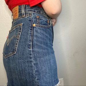 Levi’s Denim Mini Skirt